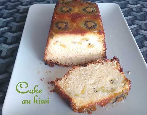 Recette du Cake au kiwi