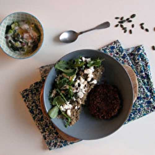 Taboulé à la feta aux herbes