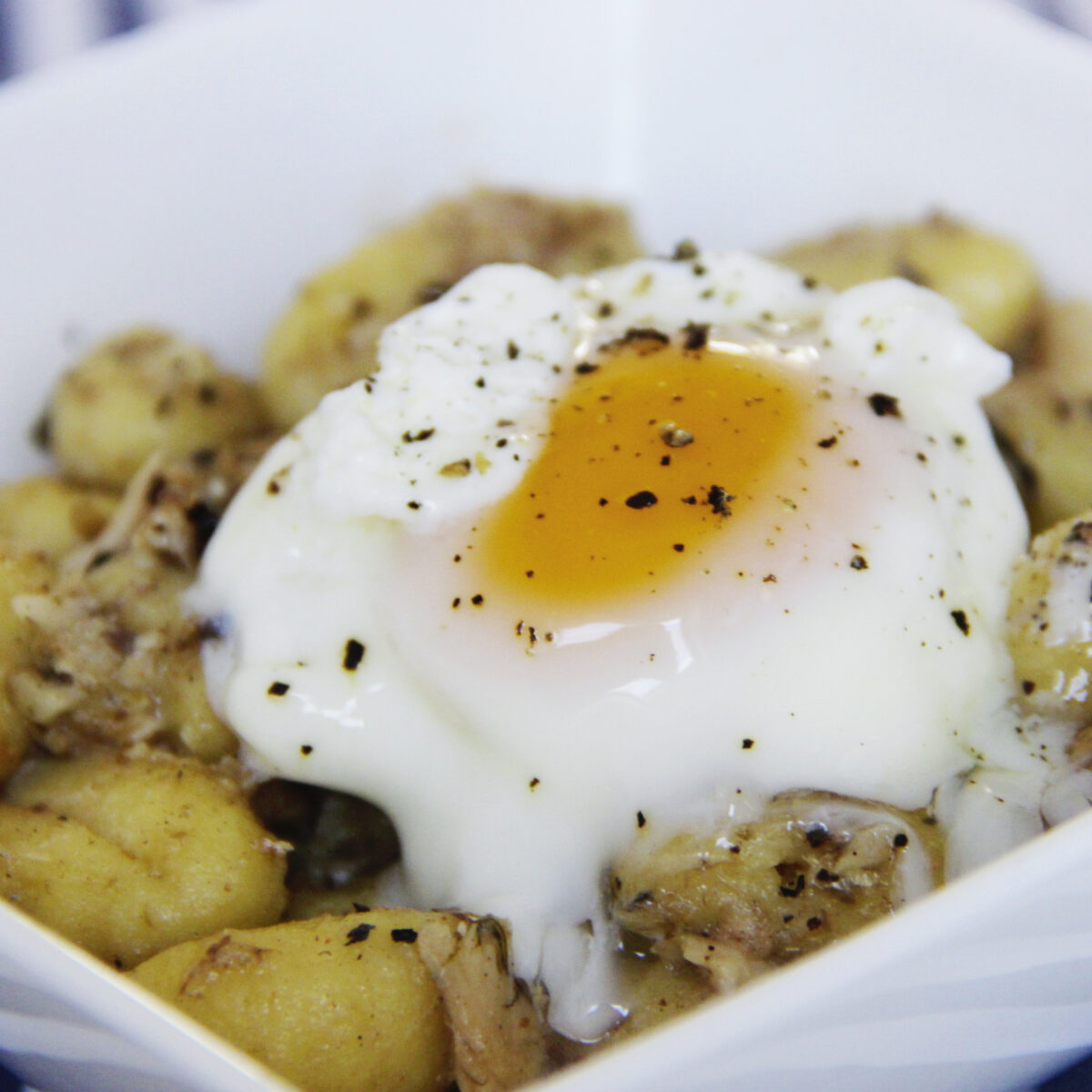 One pan gnocchis aux sardines