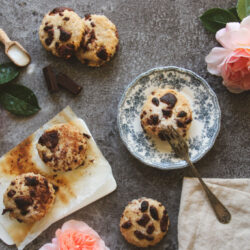 Scones aux pépites de chocolat