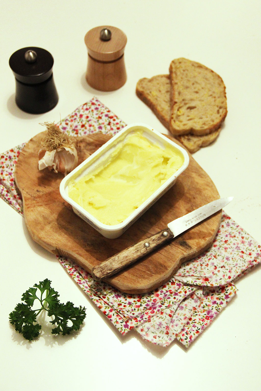 Beurre végétal tartine et cuisson au sésame