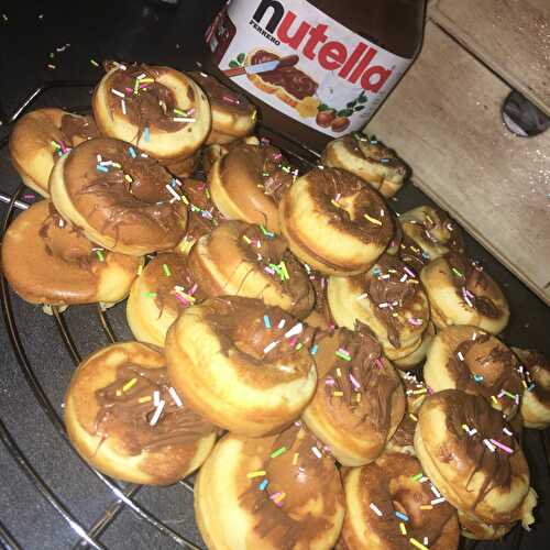 Donut's a la machine au Nutella