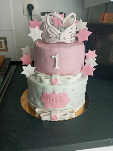 Gâteau anniversaire princesse