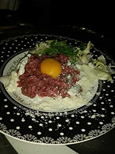  Tartare de bœuf au couteau 