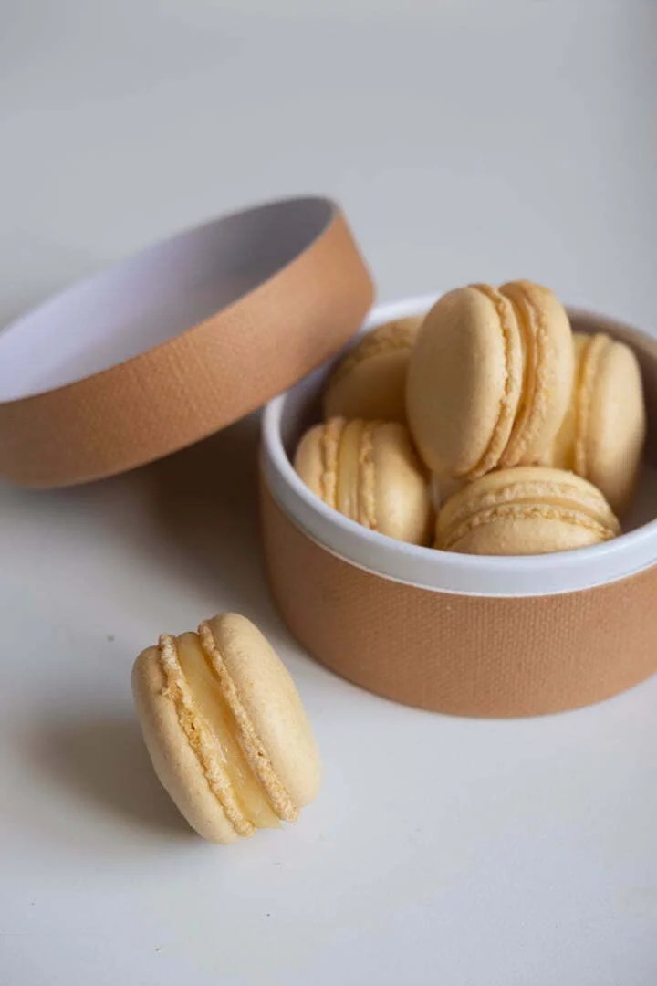 Macarons au citron