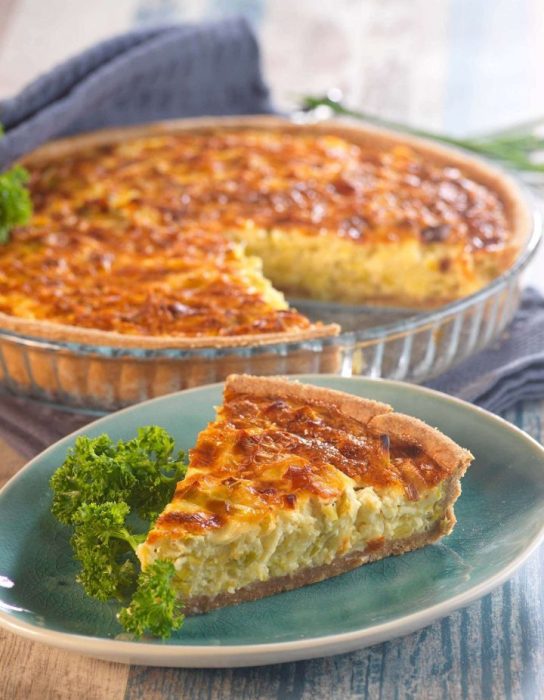 Quiche aux poireaux