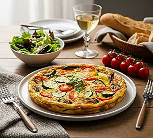 Frittata aux légumes du soleil