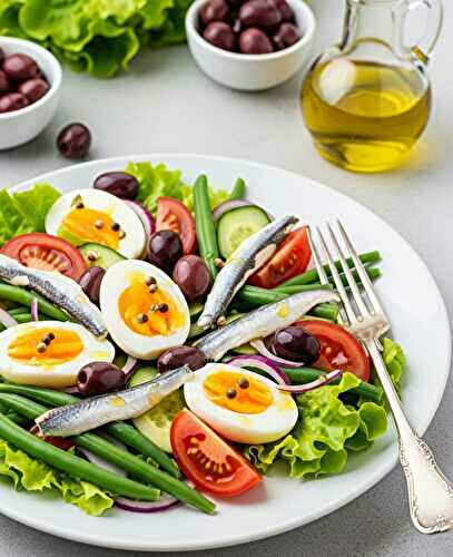 La salade niçoise traditionnelle