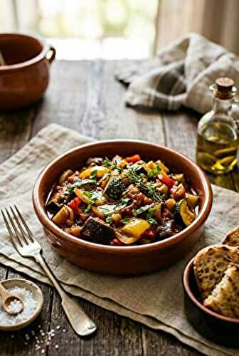 Ratatouille niçoise : le secret infaillible pour des légumes parfaitement fondants