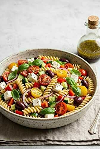 Salade de pâtes méditerranéenne