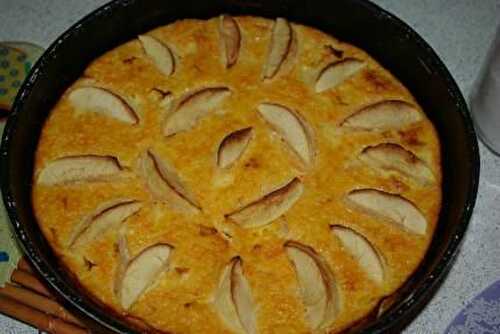 Gâteau Aux Pommes, Potiron et Semoule (Par Kekeli)
