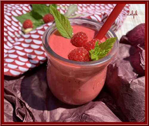 Smoothie aux framboises au Thermomix