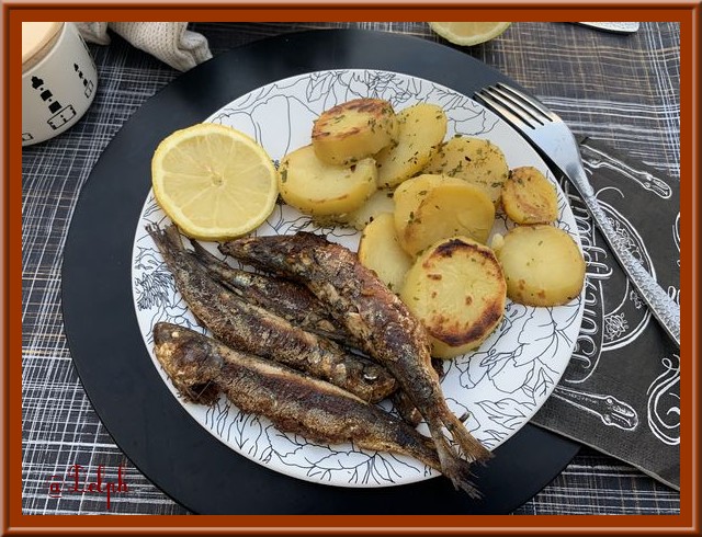 Sardines à la plancha