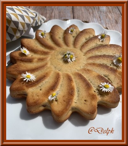 Gâteau rapide à la fleur d’oranger