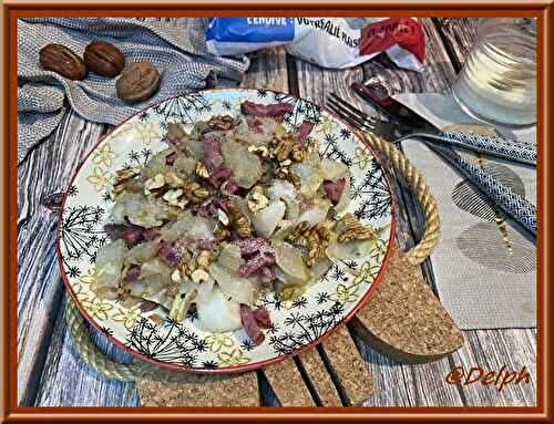 Poêlée d’endive et lardon de dinde