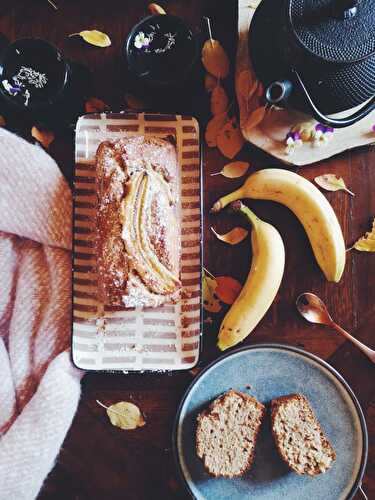 Recette du banana bread (pain aux bananes) ! - Recettes végétariennes faciles