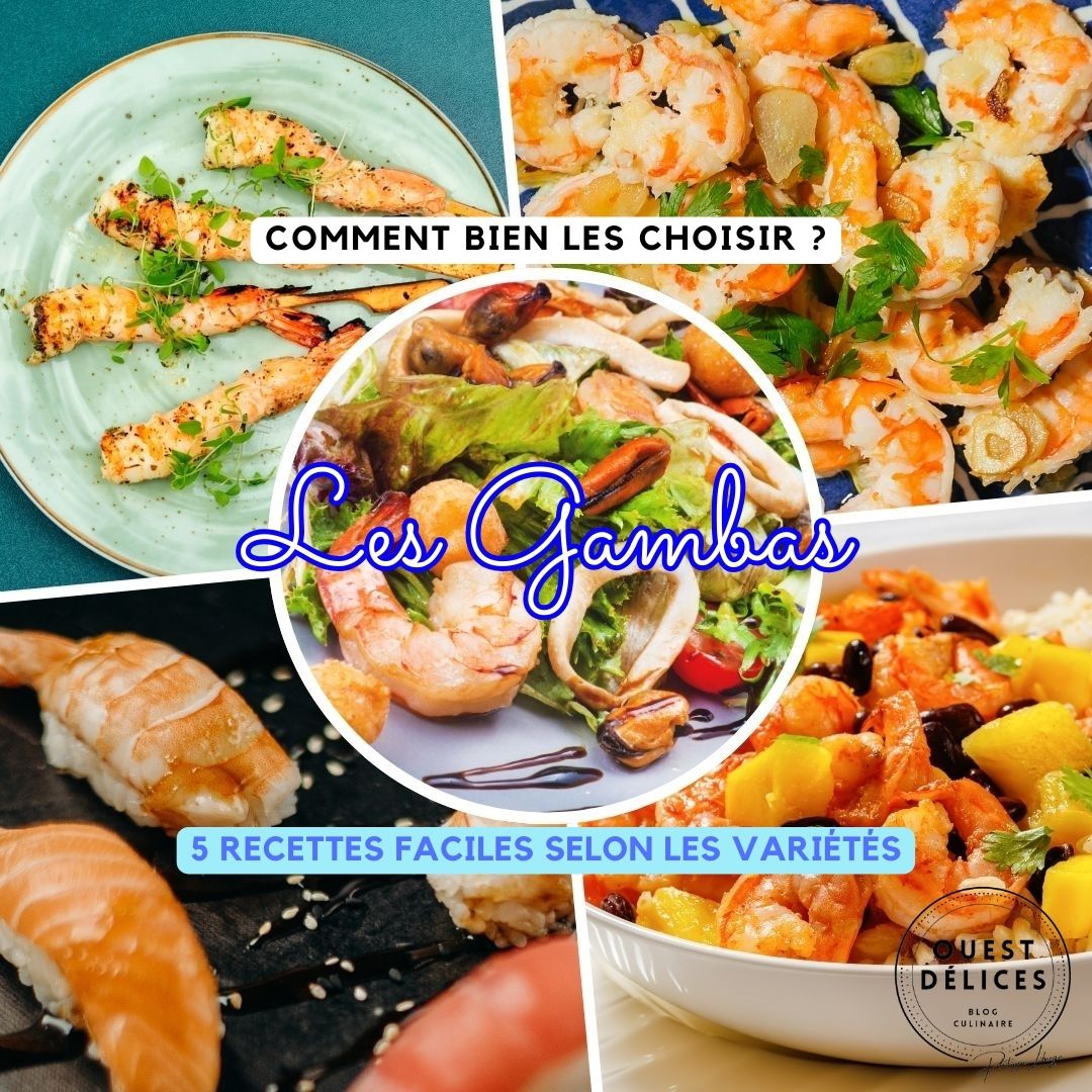 Gambas, les 5 meilleures recettes faciles