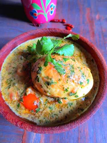 Curry d'Oeufs Sri-Lankais | Je cuisine donc je suis