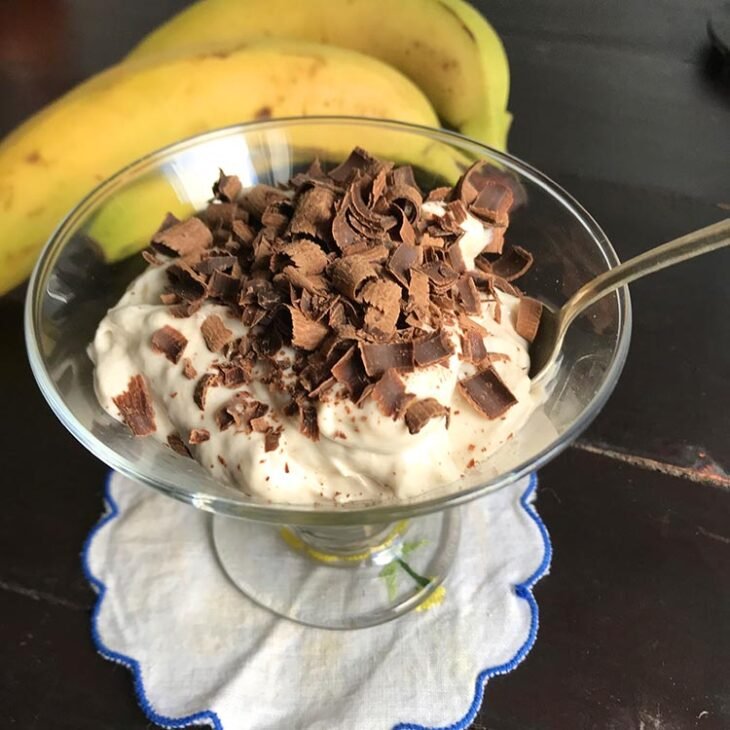 Mousse de Banane Facile