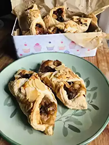 Sfogliatine alle mele (feuilletés pommes-érable)