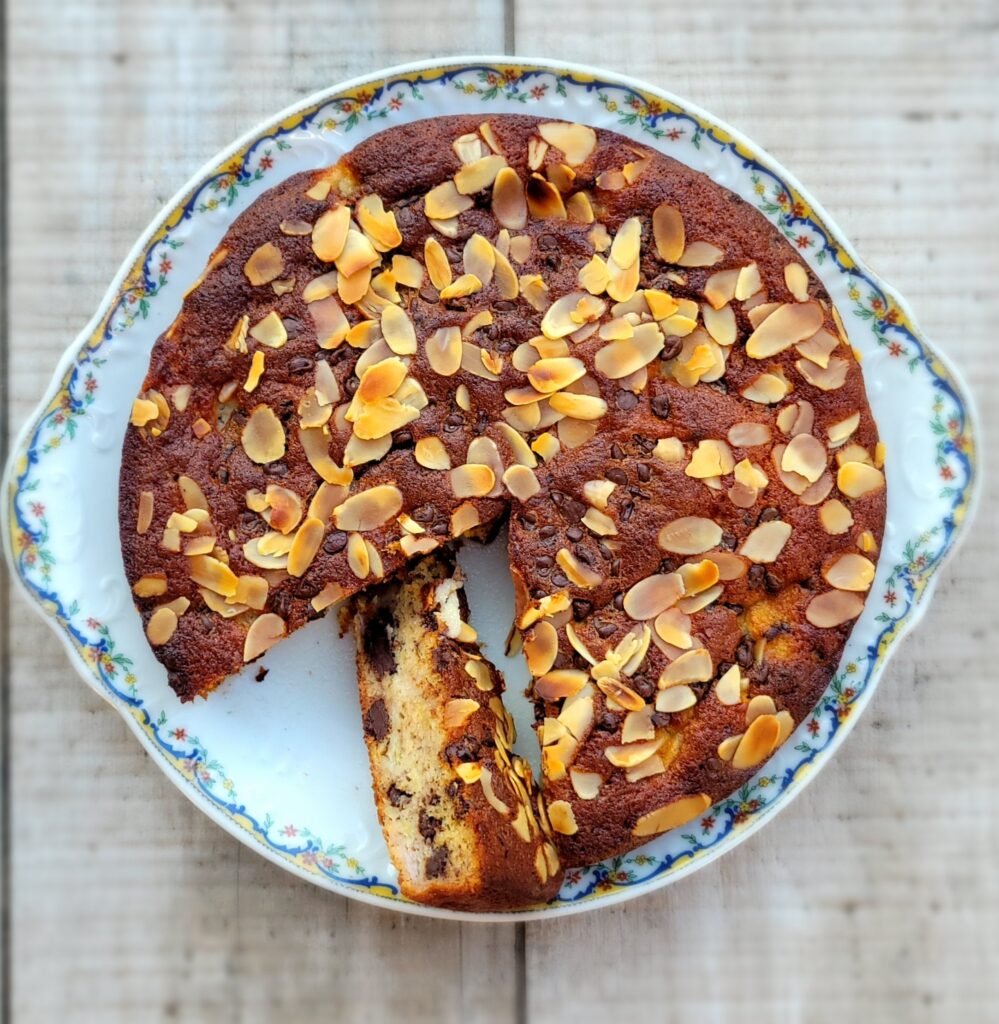 Gâteau moelleux banane chocolat