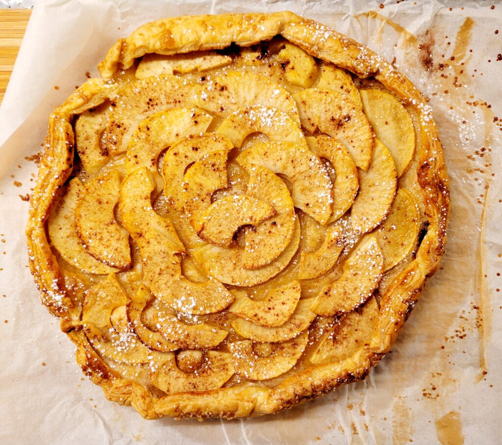 Tarte fine aux pommes