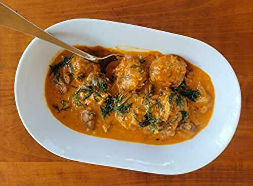 Boulettes de bœuf Stroganov – Ottolenghi