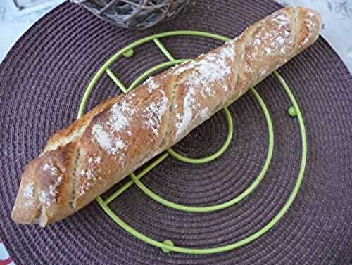 Baguettes comme chez le boulanger (au thermomix ou en MAP)