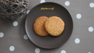 Biscuits amandes et orange au thermomix ou sans