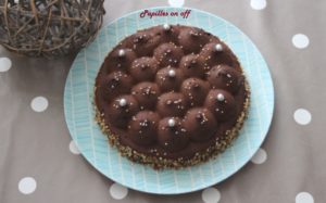 Entremets au chocolat et nutella au thermomix ou sans