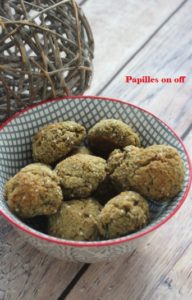 Falafels au thermomix ou sans – IG bas