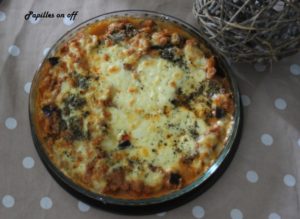 Gratin d’aubergines au thon et à la mozzarella au thermomix ou sans