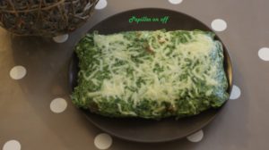 Gratin d’épinards et de St Agur au thermomix ou sans