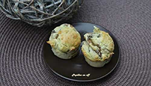 Muffins aux champignons au thermomix ou sans