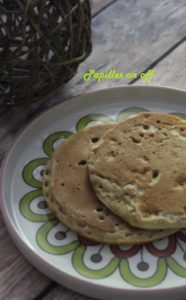 Pancakes banane et petit épeautre au thermomix ou sans (sans oeuf, pour allergiques) – IG Bas