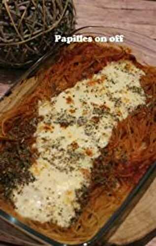 Spaghettis marinara – IG bas