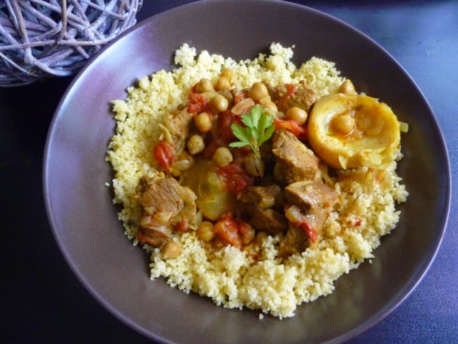 Tajine d’agneau aux fonds d’artichauts