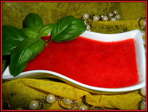 Coulis de Fraises