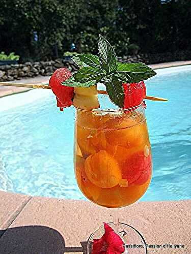 Cocktail de fruits - sève de bouleau lactofermentée