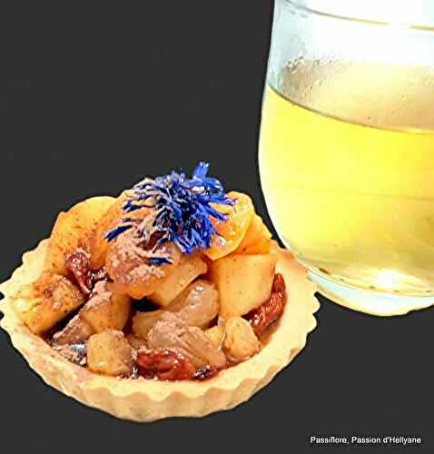 Tartelettes pommes mandarine camu camu