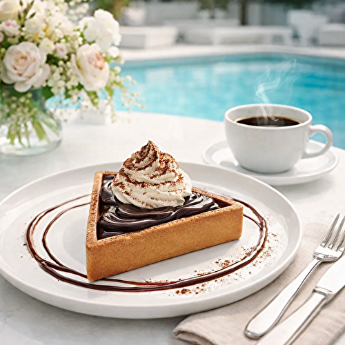 TARTELETTES SABLÉES TRENDY CHOCOLAT avec de la GANACHE CHOCOLAT