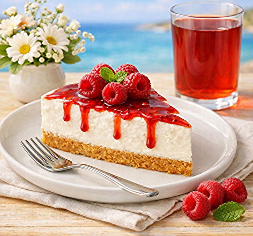 Recette du cheesecake aux framboises