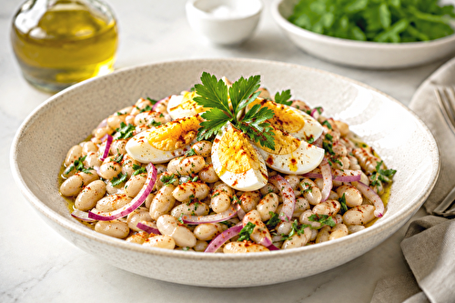 Piyaz aux haricots blancs
