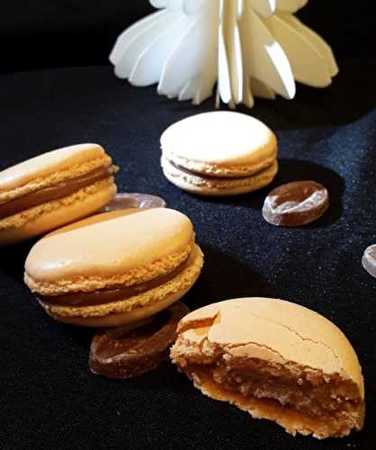 Macarons chocolat passion, ganache jivara - Patisserie.news