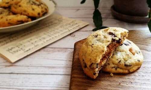 Cookies cacahuètes et praliné : recette facile - Patisserie.news