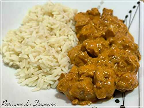 Un Poulet au Curry et Lait de Coco