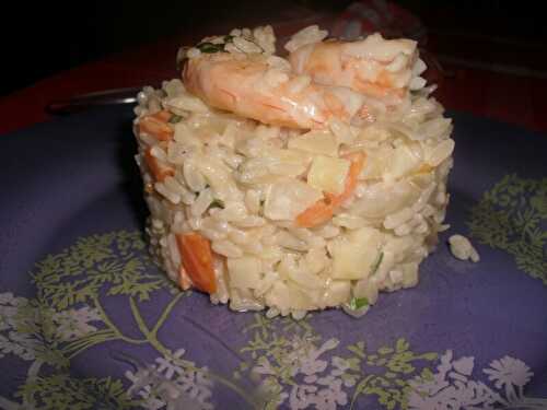 RISOTTO AUX CREVETTES