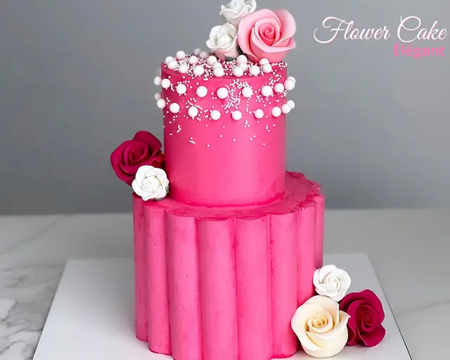 Layer Cake Fleur  – Wedding Cake