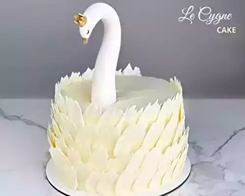 Gâteau Cygne pas à pas