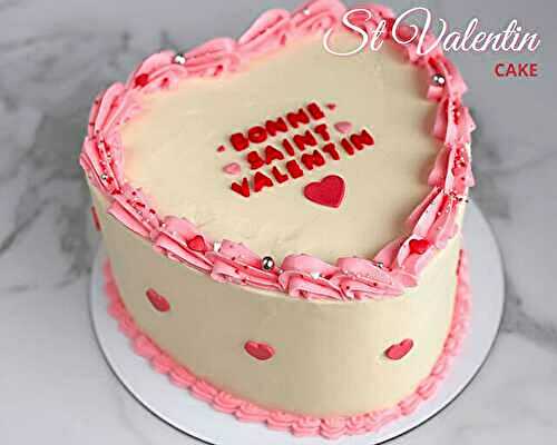 Layer Cake Coeur Saint Valentin